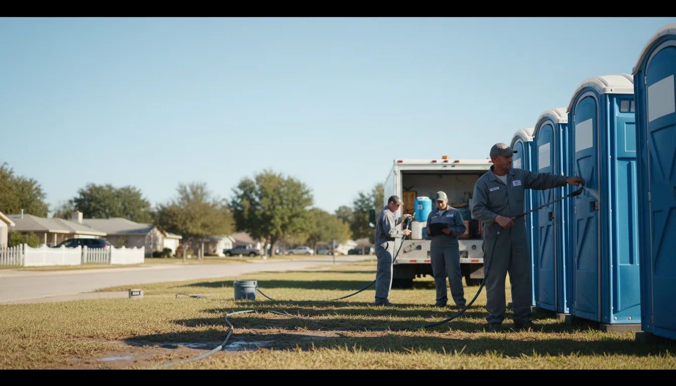 Long-Term Portable Toilet Rental in Guy, AR near me